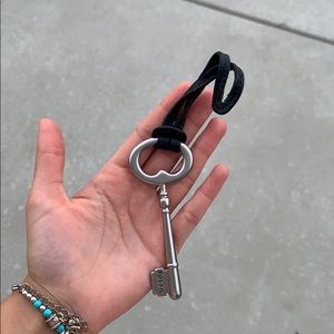 Fossil Black Leather Key Replacement